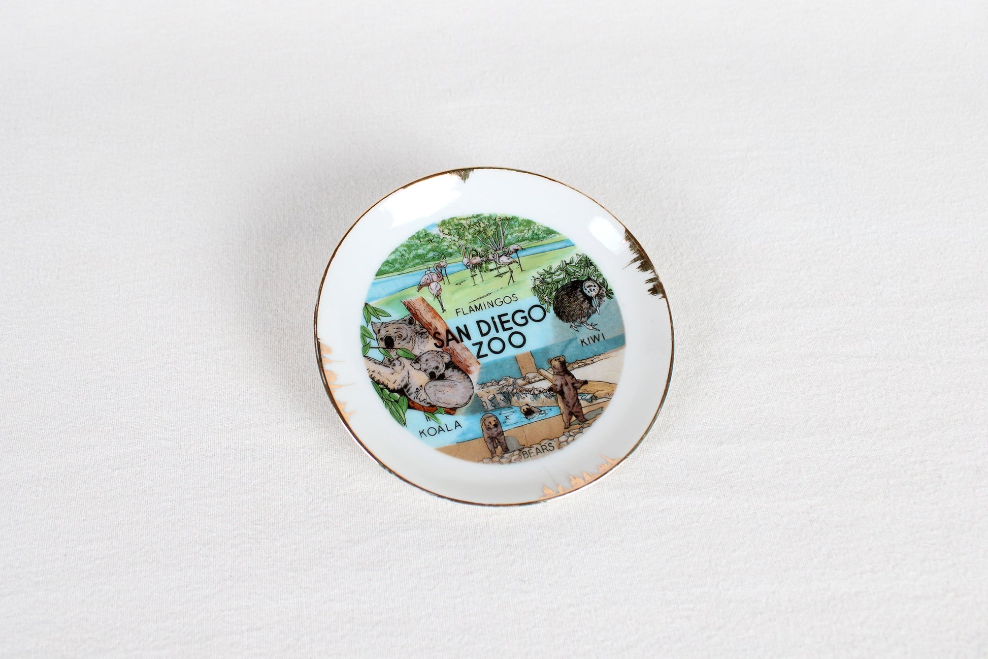 San Diego Zoo Small Souvenir Plate
