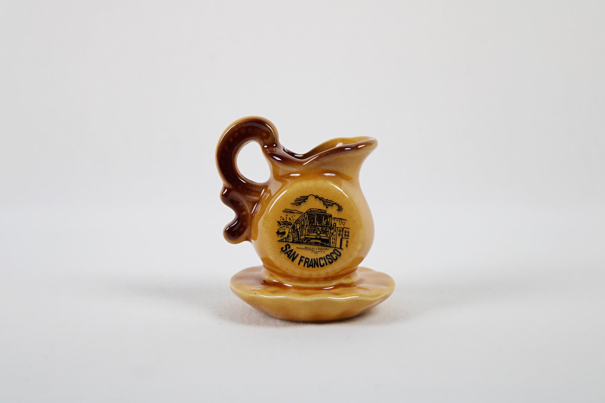 San Francisco Souvenir Ceramic Miniature Pitcher