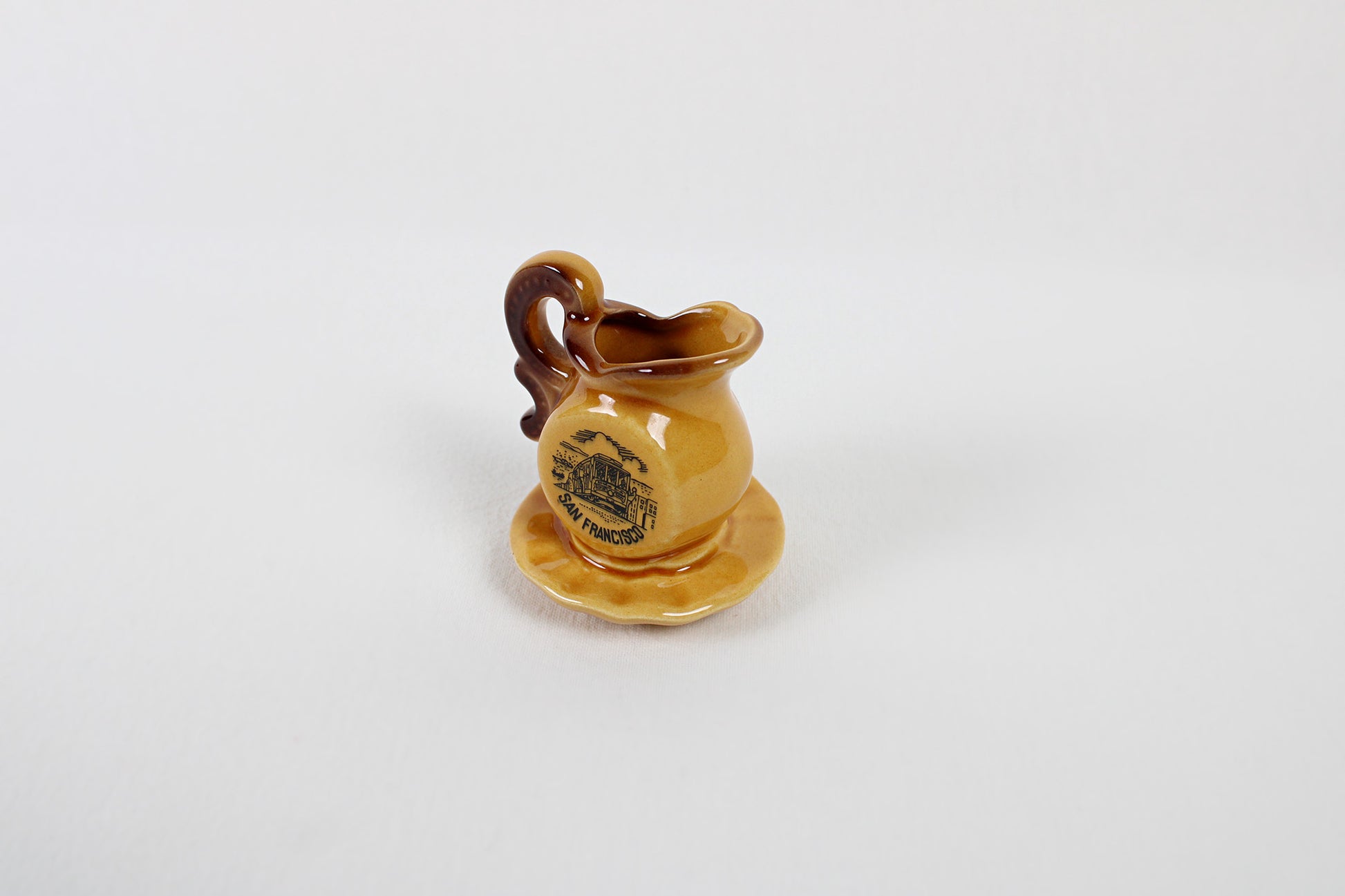 San Francisco Souvenir Ceramic Miniature Pitcher