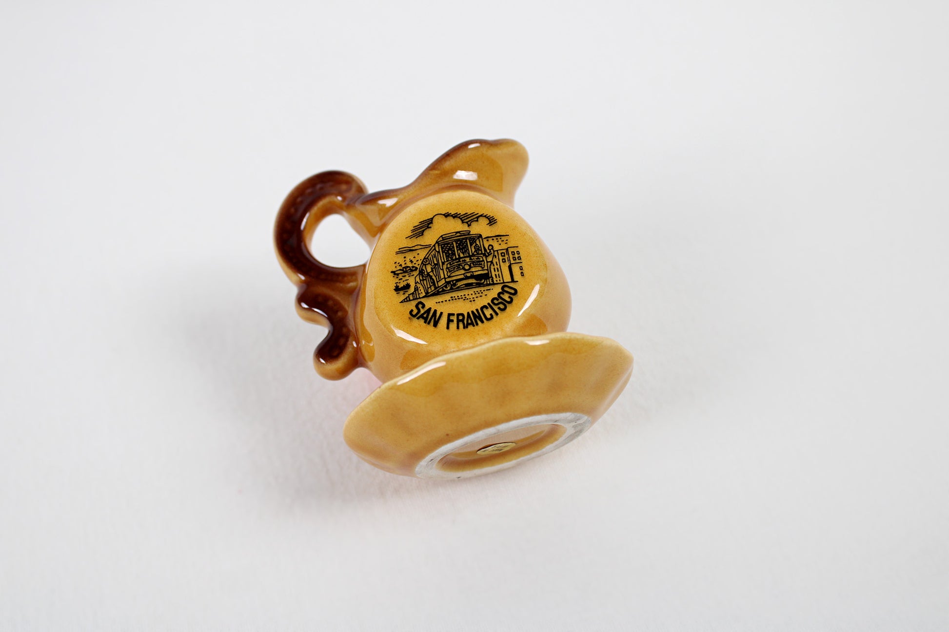 San Francisco Souvenir Ceramic Miniature Pitcher
