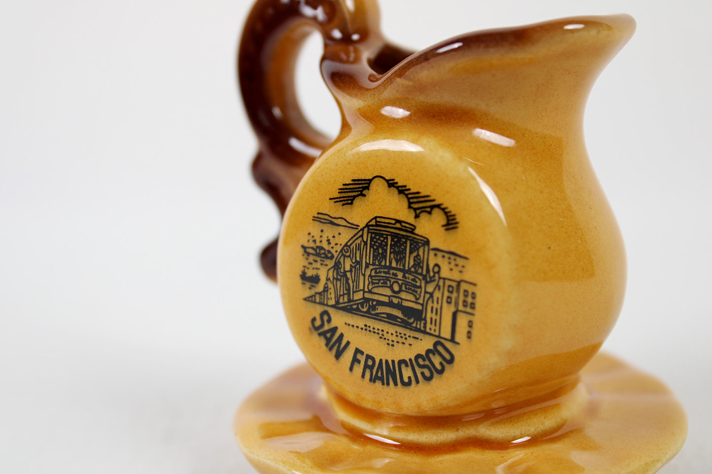 San Francisco Souvenir Ceramic Miniature Pitcher