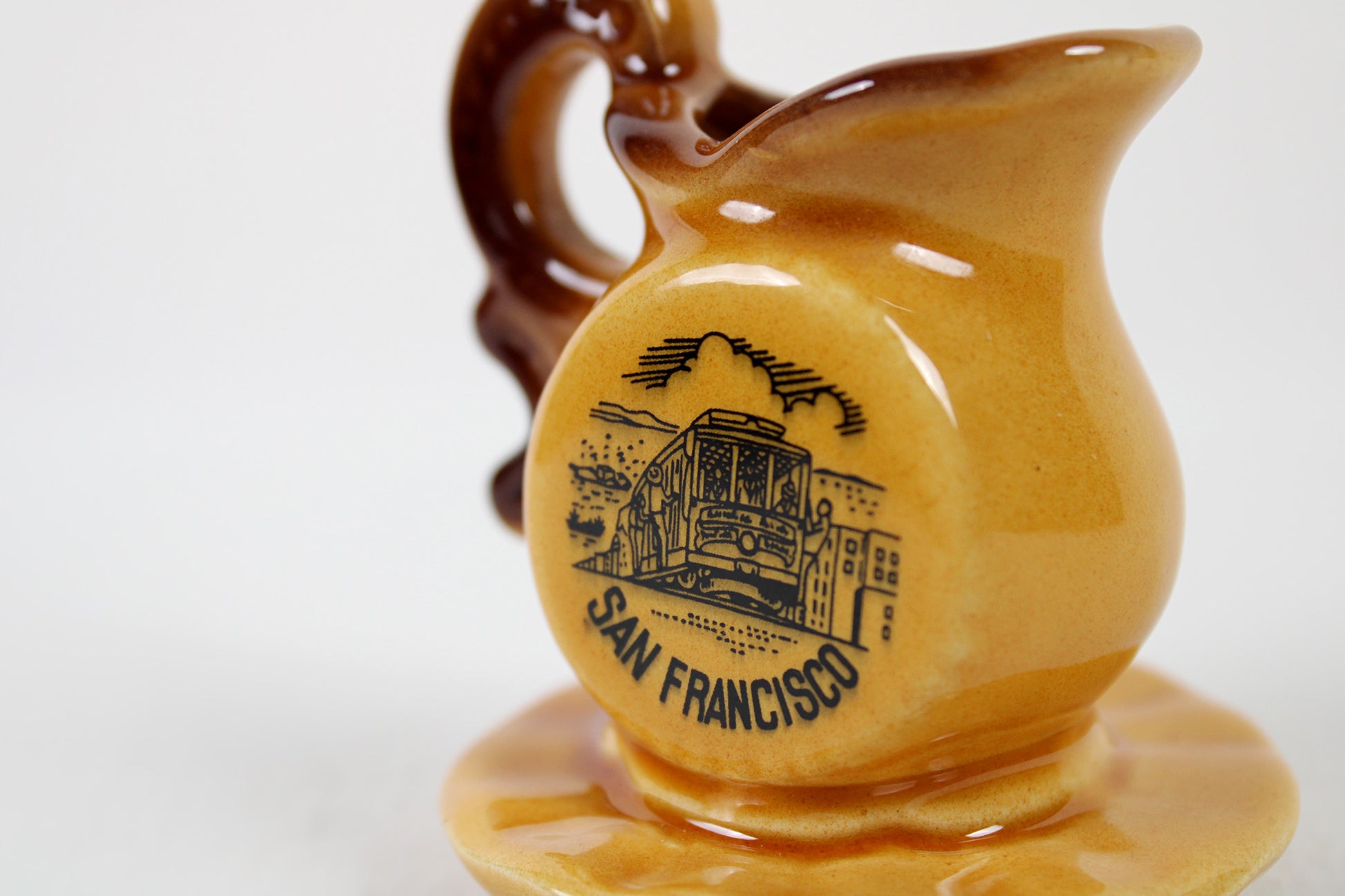 San Francisco Souvenir Ceramic Miniature Pitcher