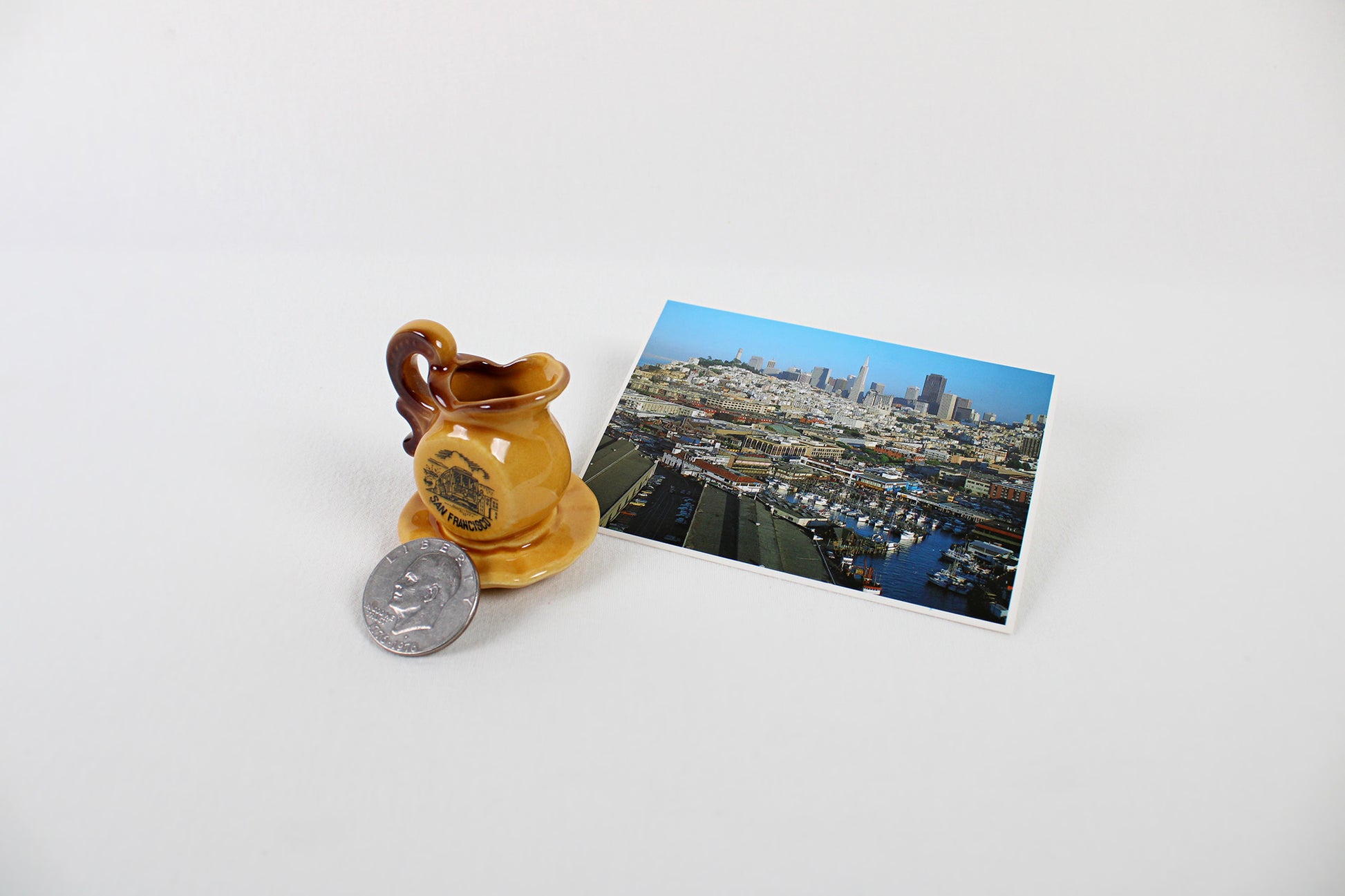 San Francisco Souvenir Ceramic Miniature Pitcher