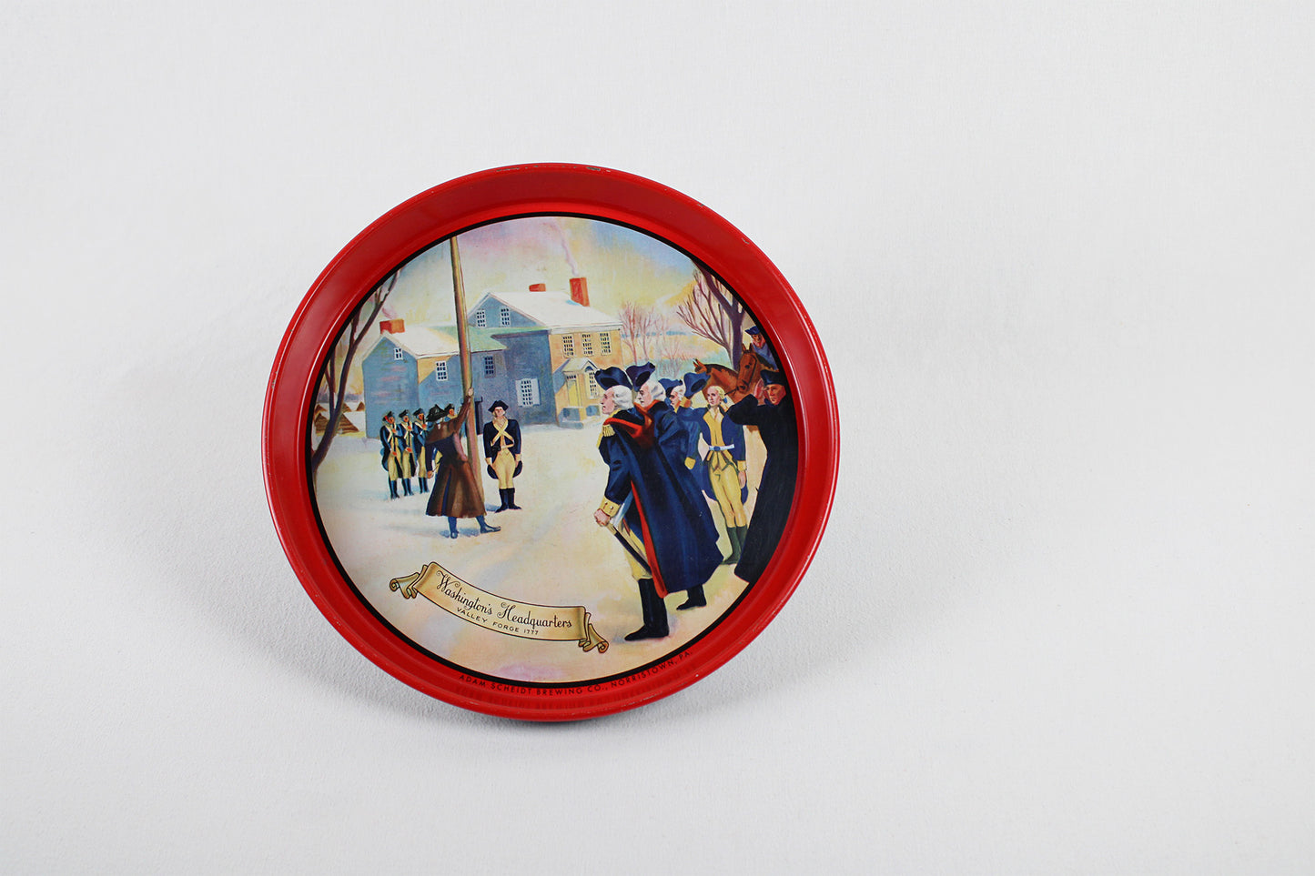 Scheidt’s Valley Forge Brewing “Washington’s Headquarters 1777” Bar / Serving Tray