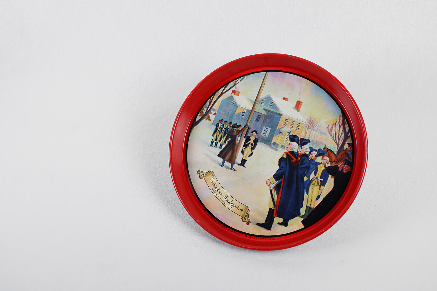 Scheidt’s Valley Forge Brewing “Washington’s Headquarters 1777” Bar / Serving Tray