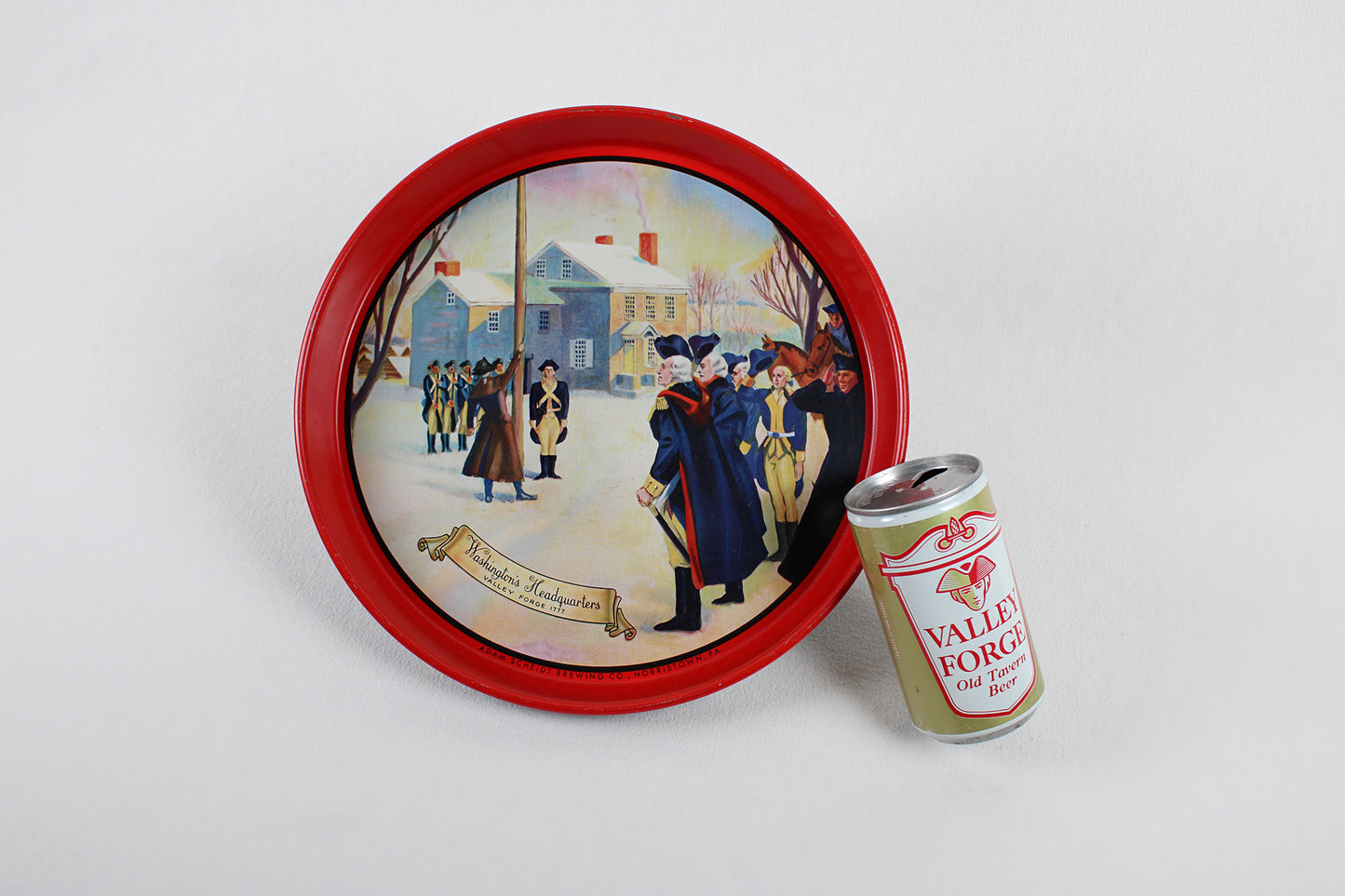 Scheidt’s Valley Forge Brewing “Washington’s Headquarters 1777” Bar / Serving Tray