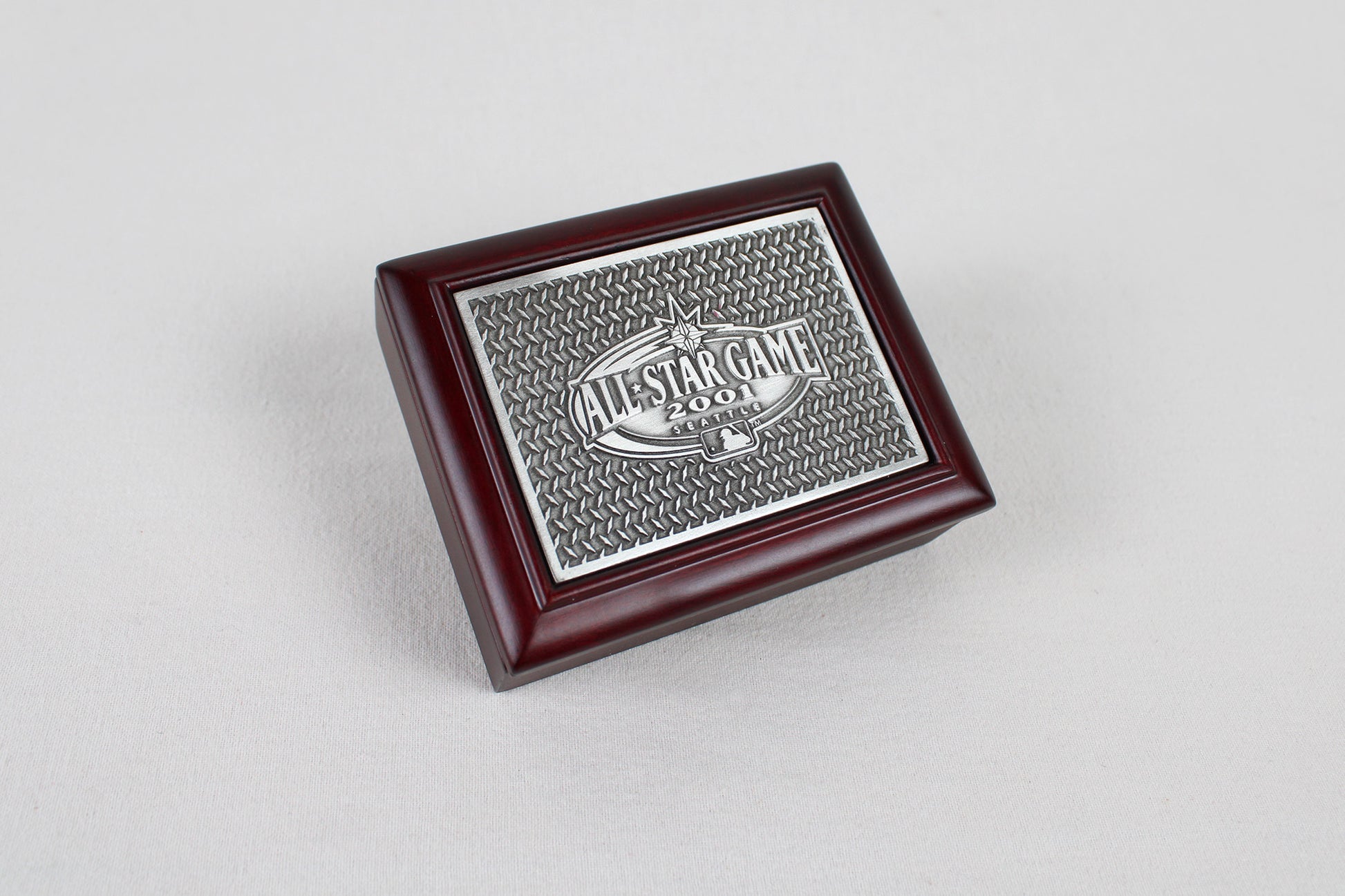 Major League Baseball 2001 All-Star Game (Seattle, Washington) Wood Box