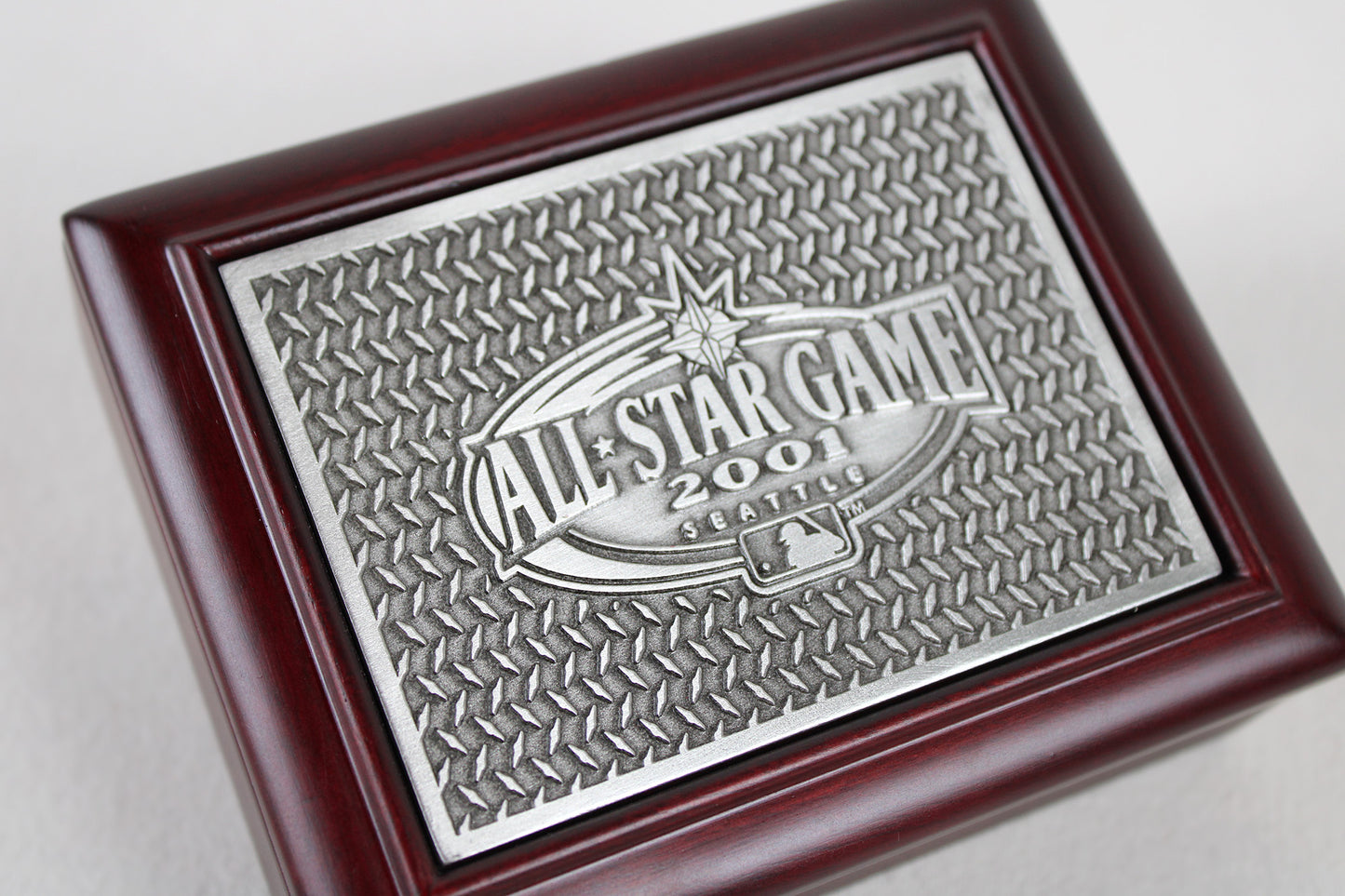 Major League Baseball 2001 All-Star Game (Seattle, Washington) Wood Box