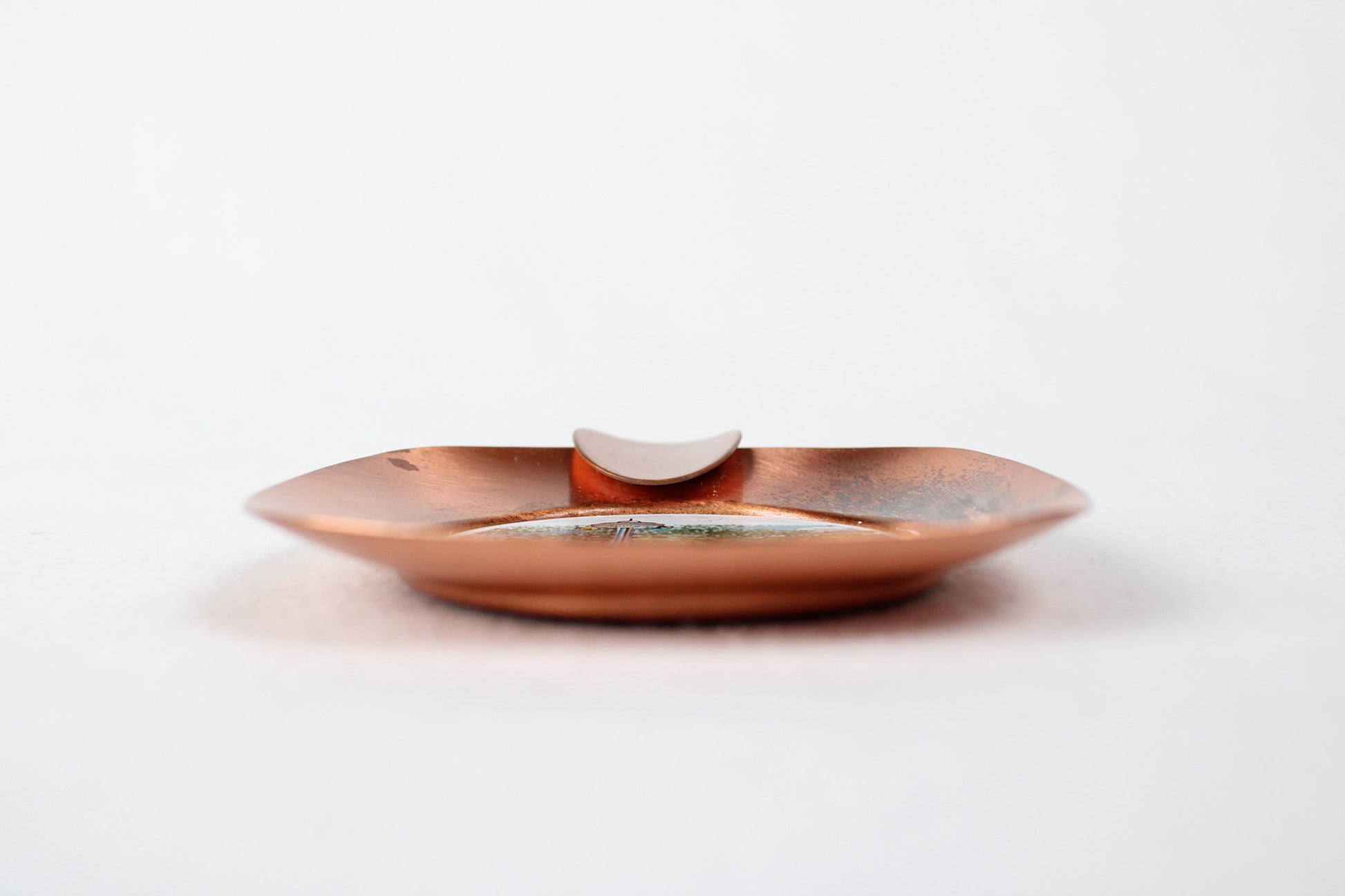 Skylon, Niagara Falls, Canada Small Copper Ashtray Souvenir
