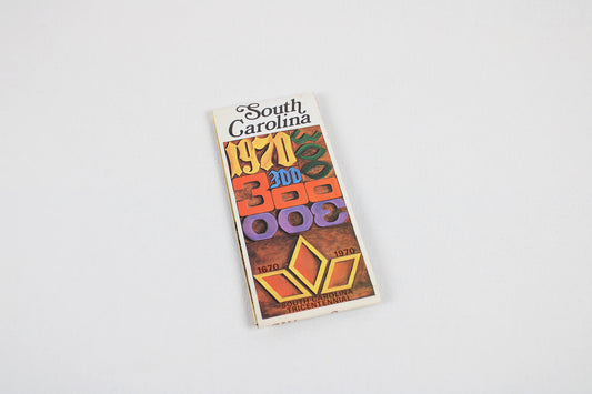 South Carolina “Tricentennial” State Highway Primary System Map, 1970