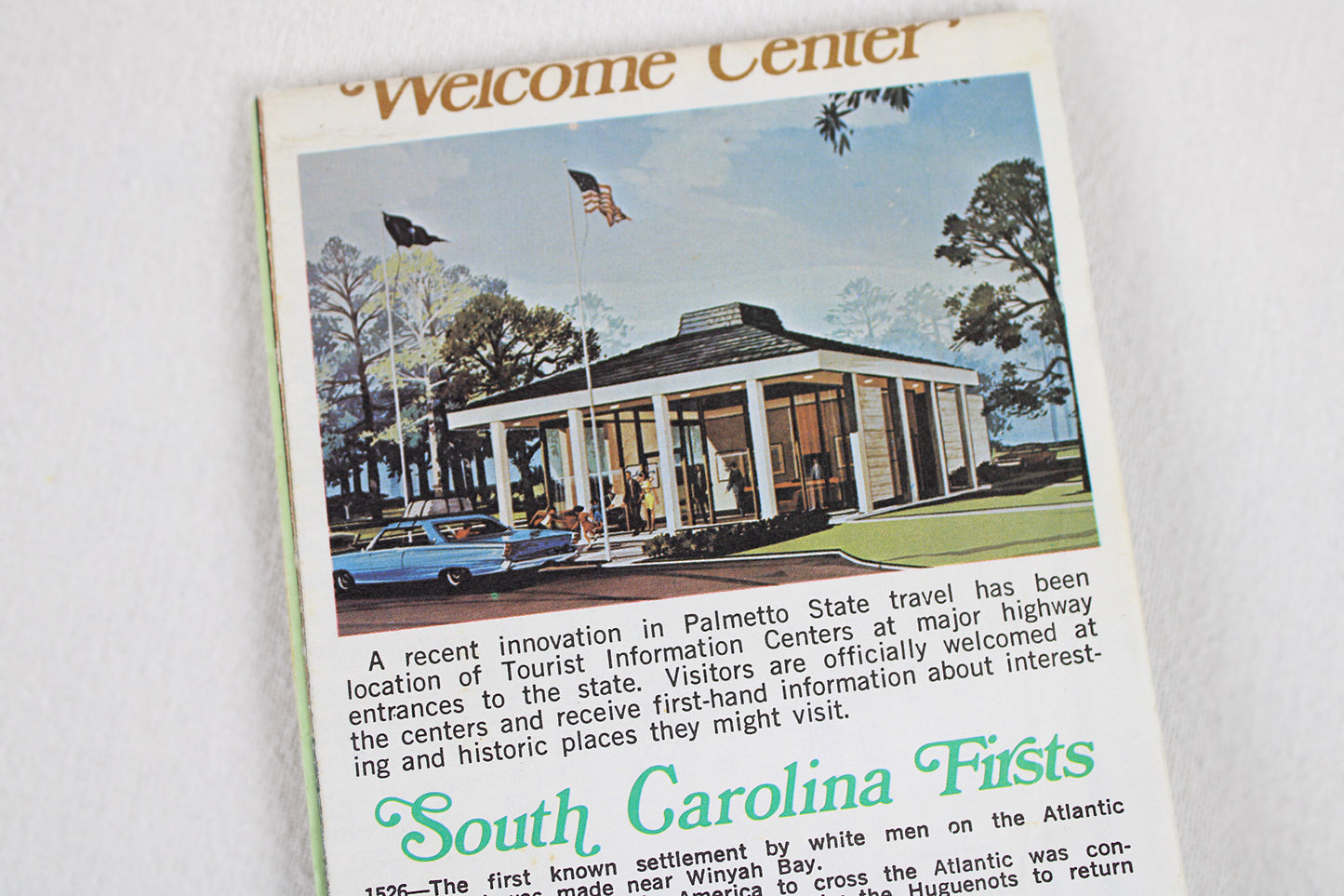 South Carolina “Tricentennial” State Highway Primary System Map, 1970