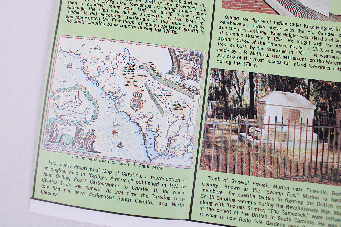 South Carolina “Tricentennial” State Highway Primary System Map, 1970