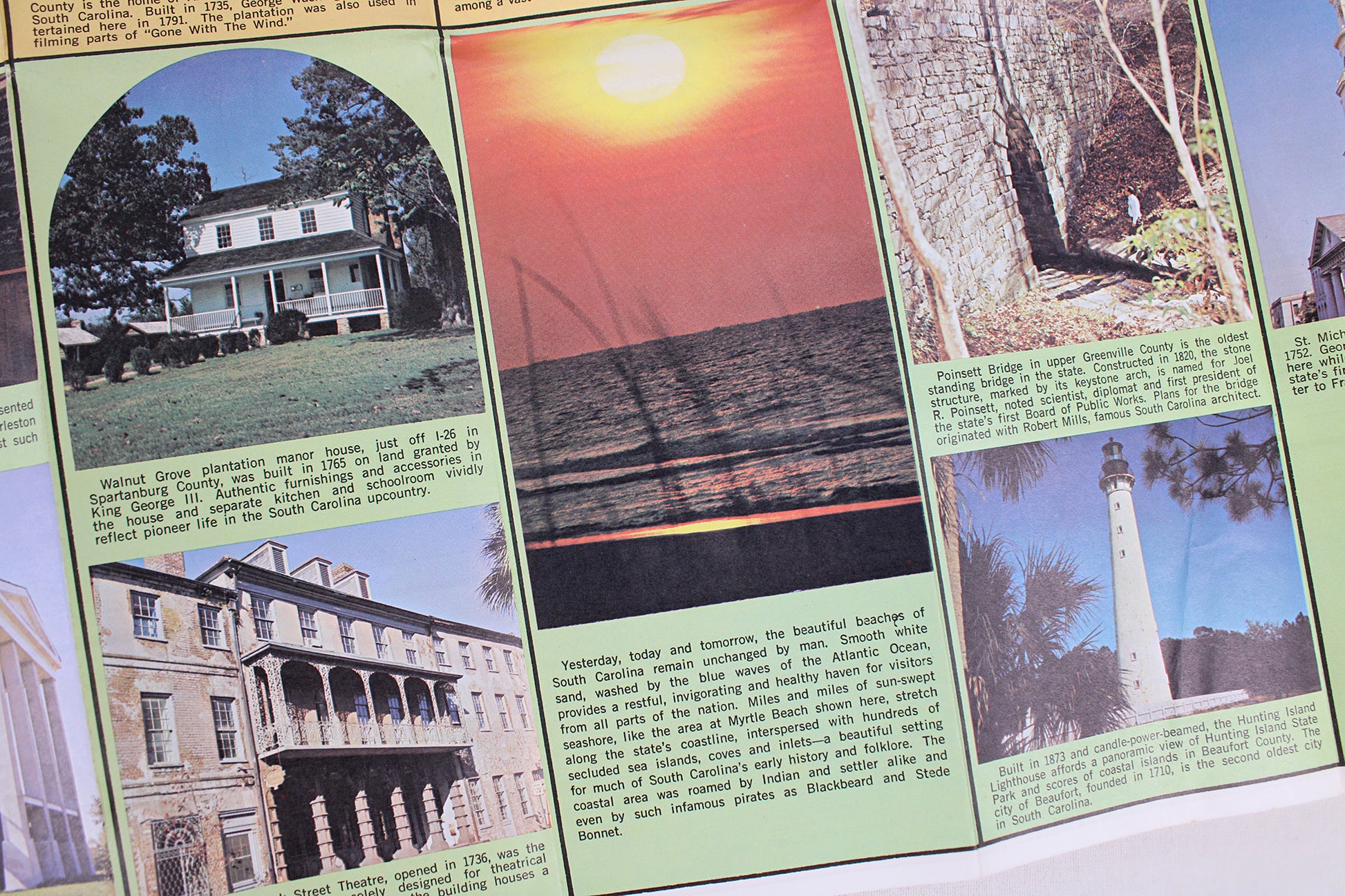 South Carolina “Tricentennial” State Highway Primary System Map, 1970