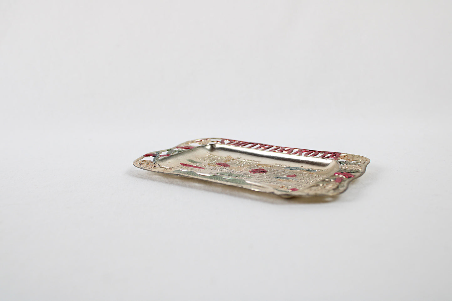 South Dakota Small Metal Tray Souvenir 