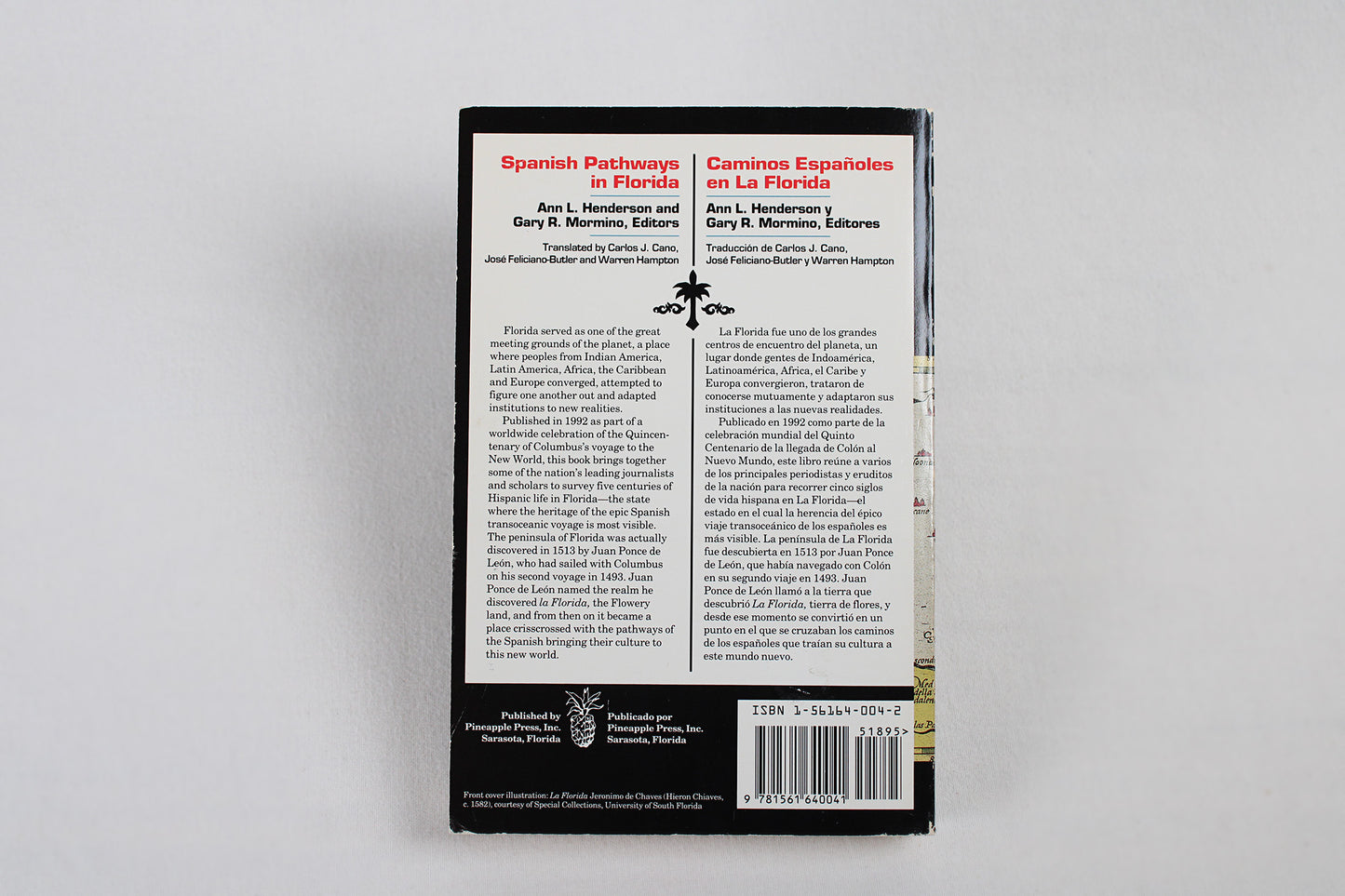 Spanish Pathways in Florida, Ann L. Henderson and Gary R. Mormino (editors)