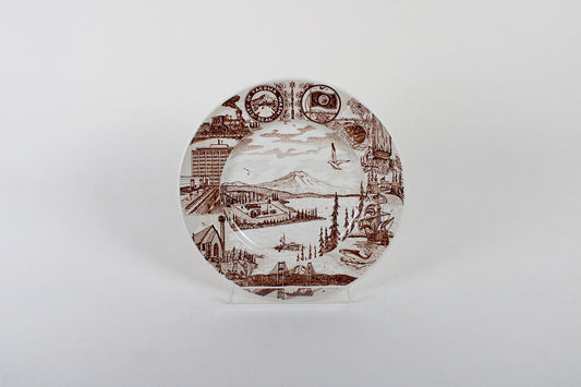 Tacoma, Washington, Souvenir Plate By Royal Staffordshire Of England