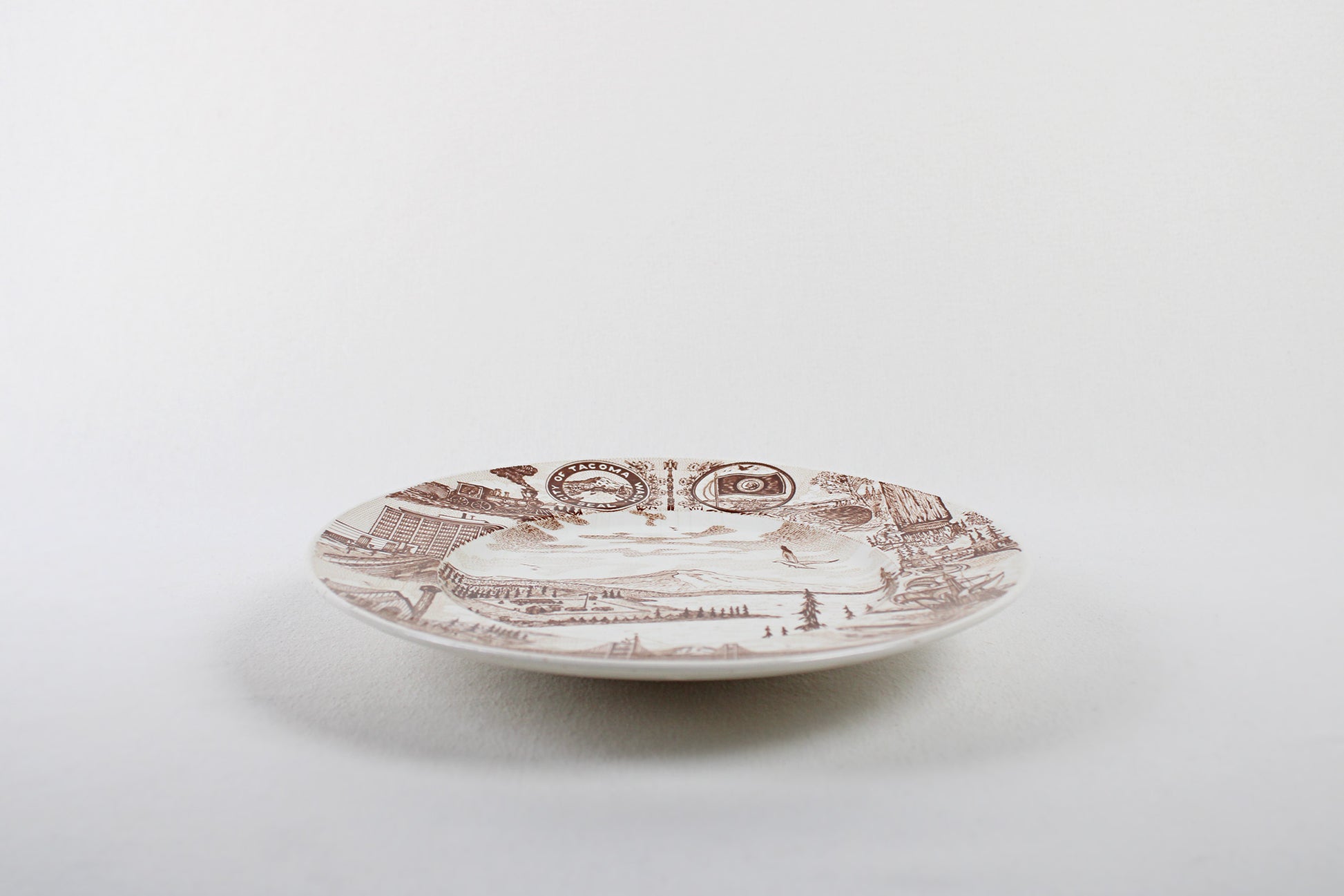 Tacoma, Washington, Souvenir Plate By Royal Staffordshire Of England