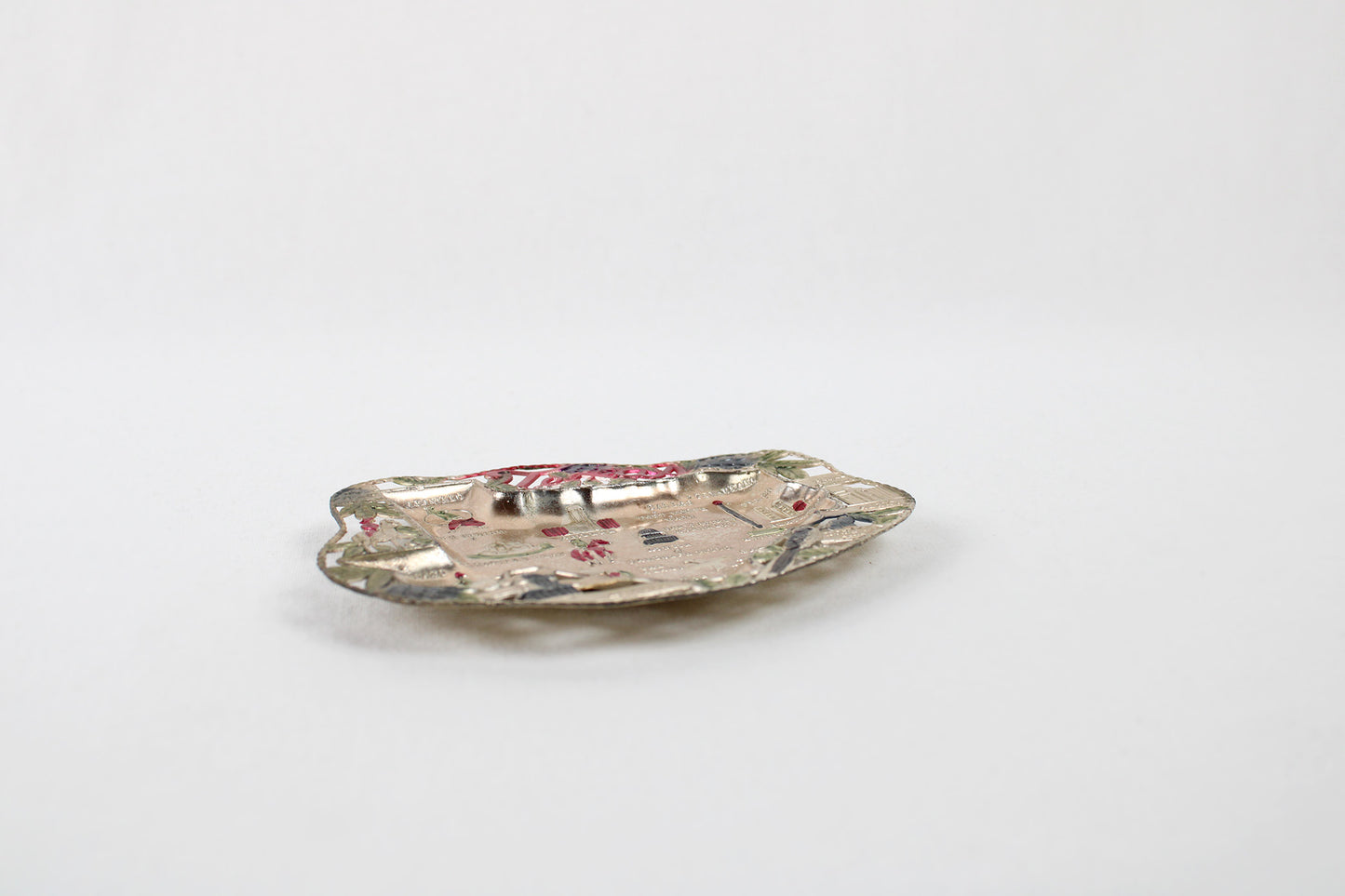 Texas Small Metal Tray Souvenir