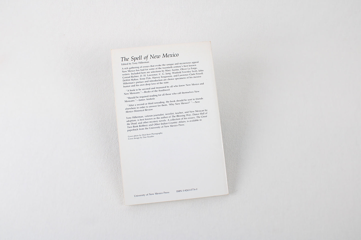 The Spell of New Mexico, ed. by Tony Hillerman