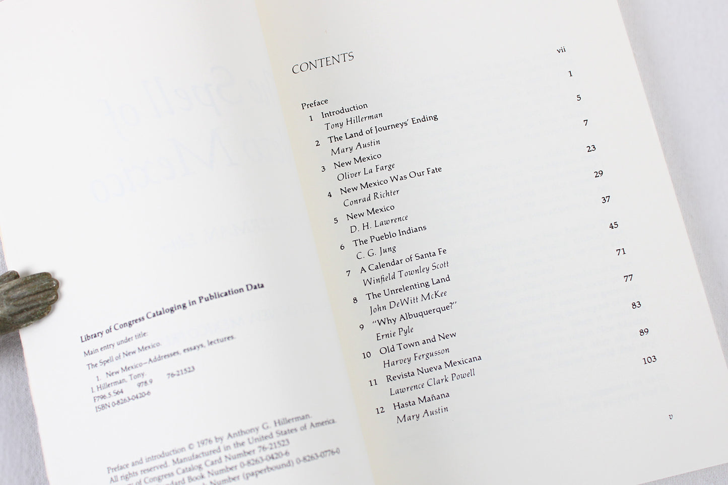 The Spell of New Mexico, ed. by Tony Hillerman