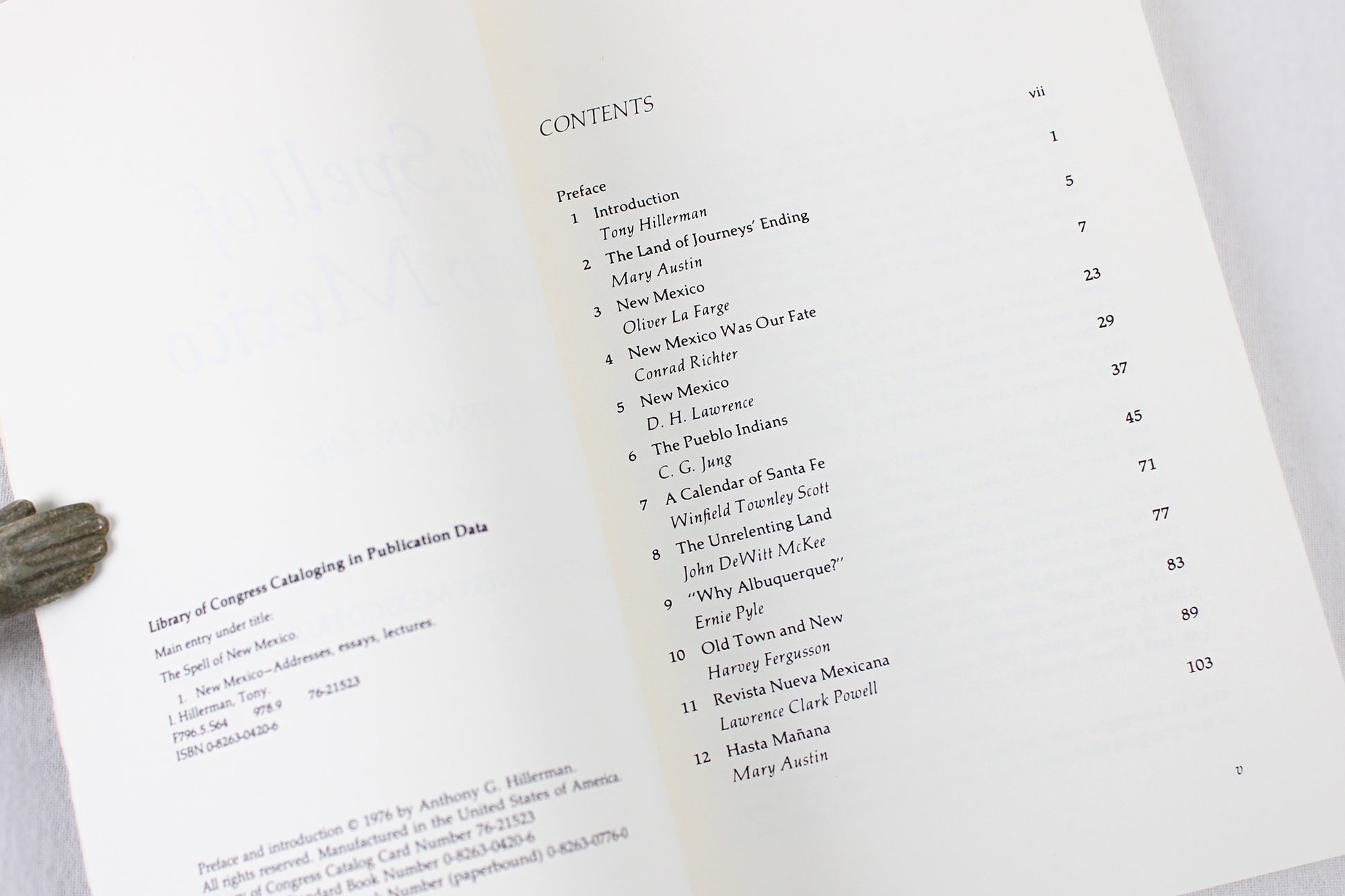 The Spell of New Mexico, ed. by Tony Hillerman