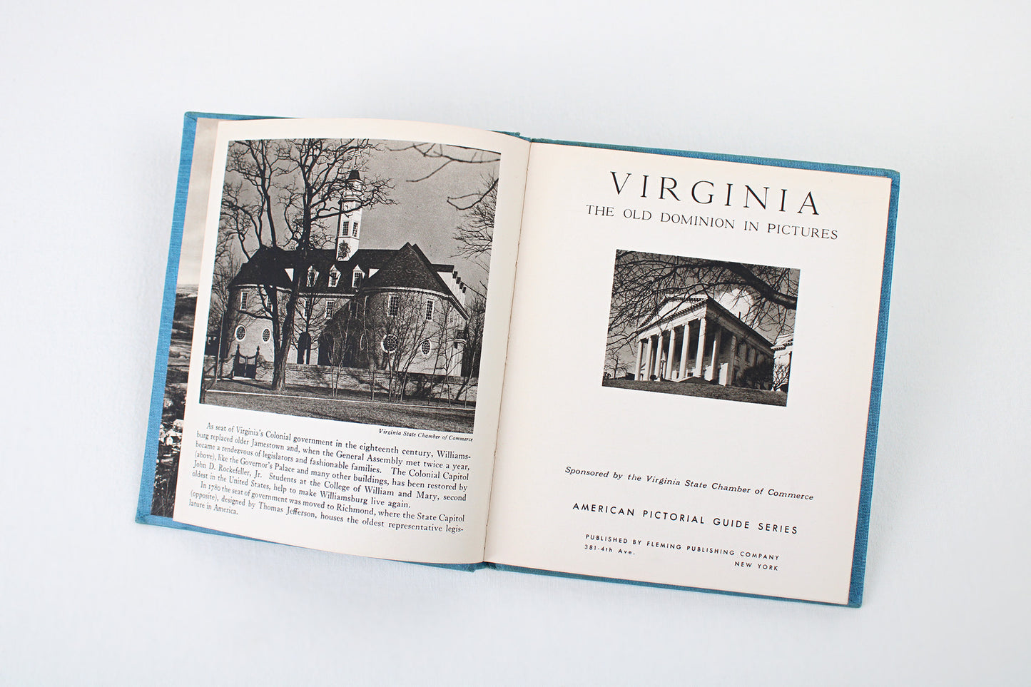 Virginia, The Old Dominion in Pictures: American Pictorial Guide Series