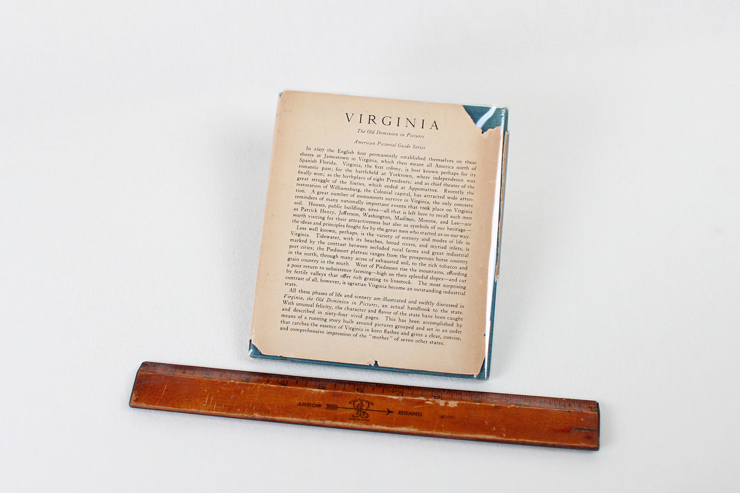 Virginia, The Old Dominion in Pictures: American Pictorial Guide Series