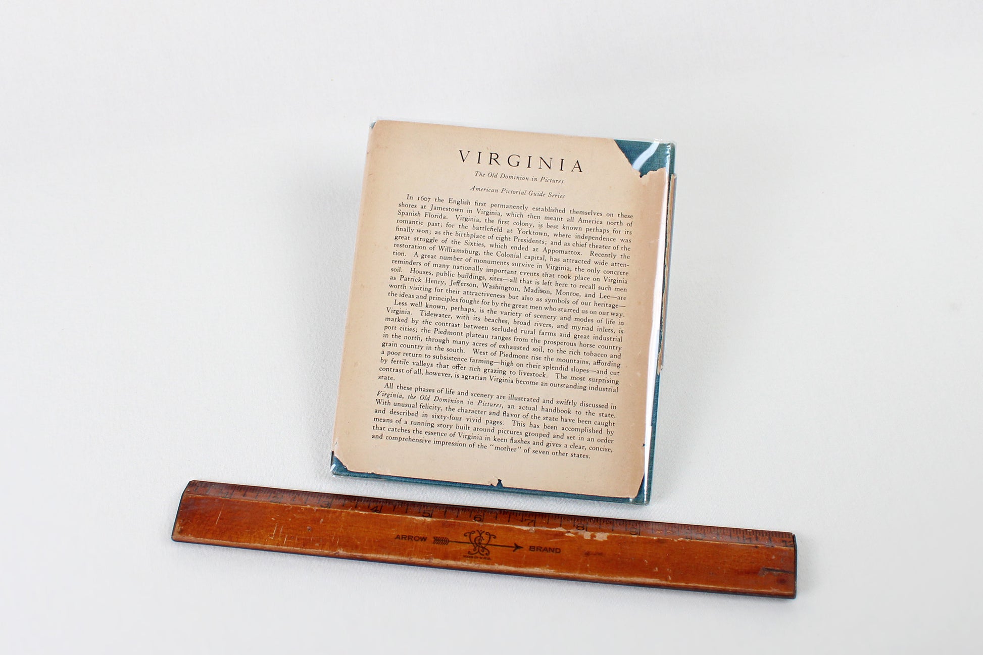 Virginia, The Old Dominion in Pictures: American Pictorial Guide Series