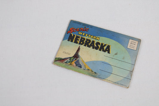 Souvenir Folder of Scenic Western Nebraska Accordion Postcard Set