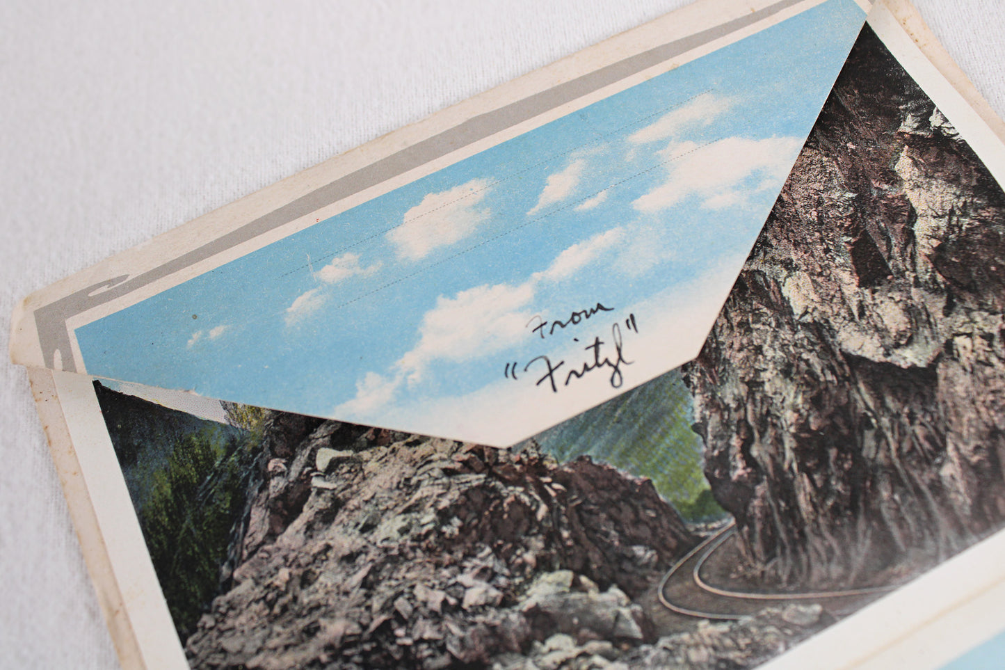 Souvenir of the White Mountains, New Hampshire Accordion Postcard Set