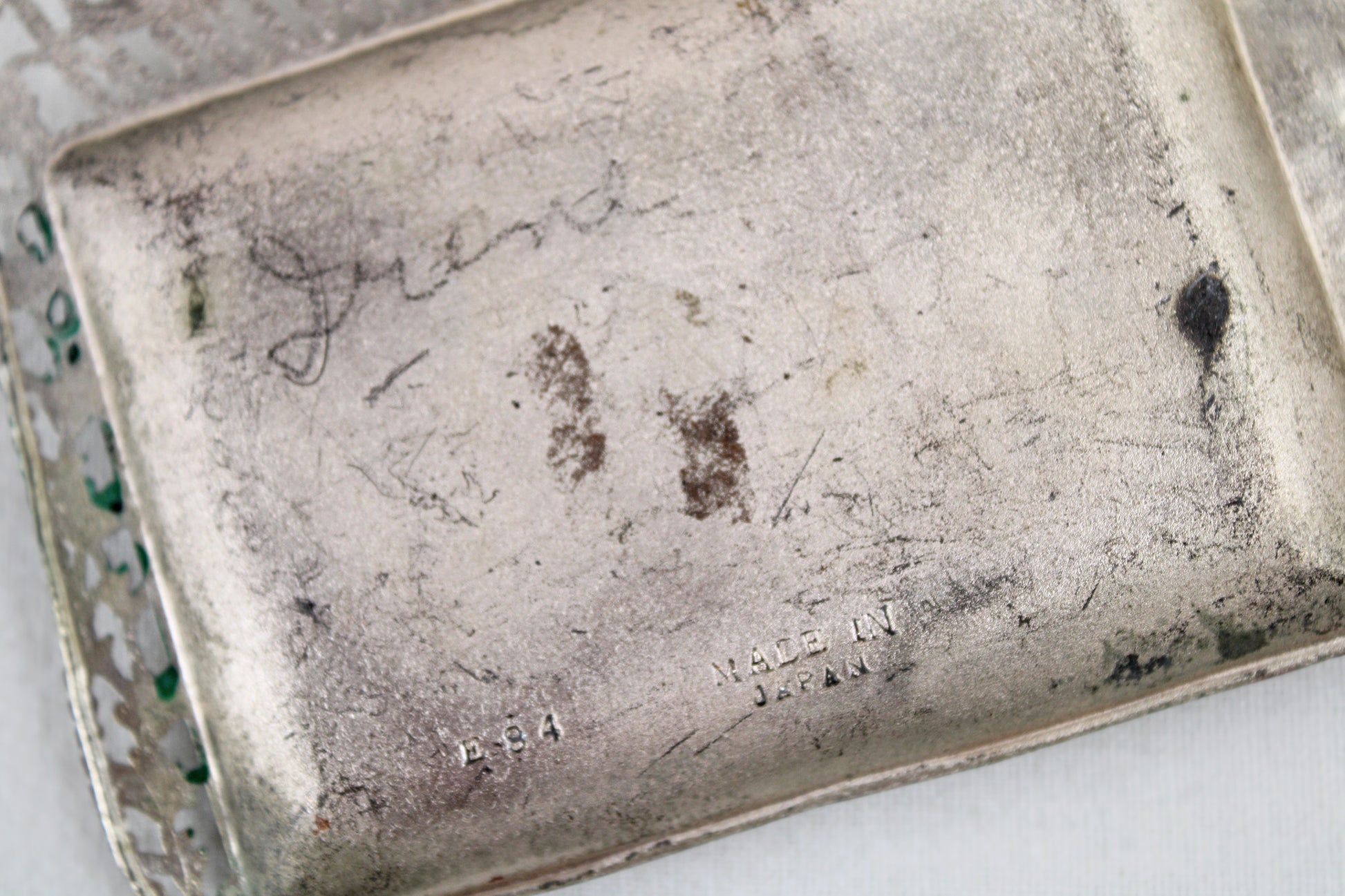 Wyoming Small Metal Tray / Ashtray Souvenir