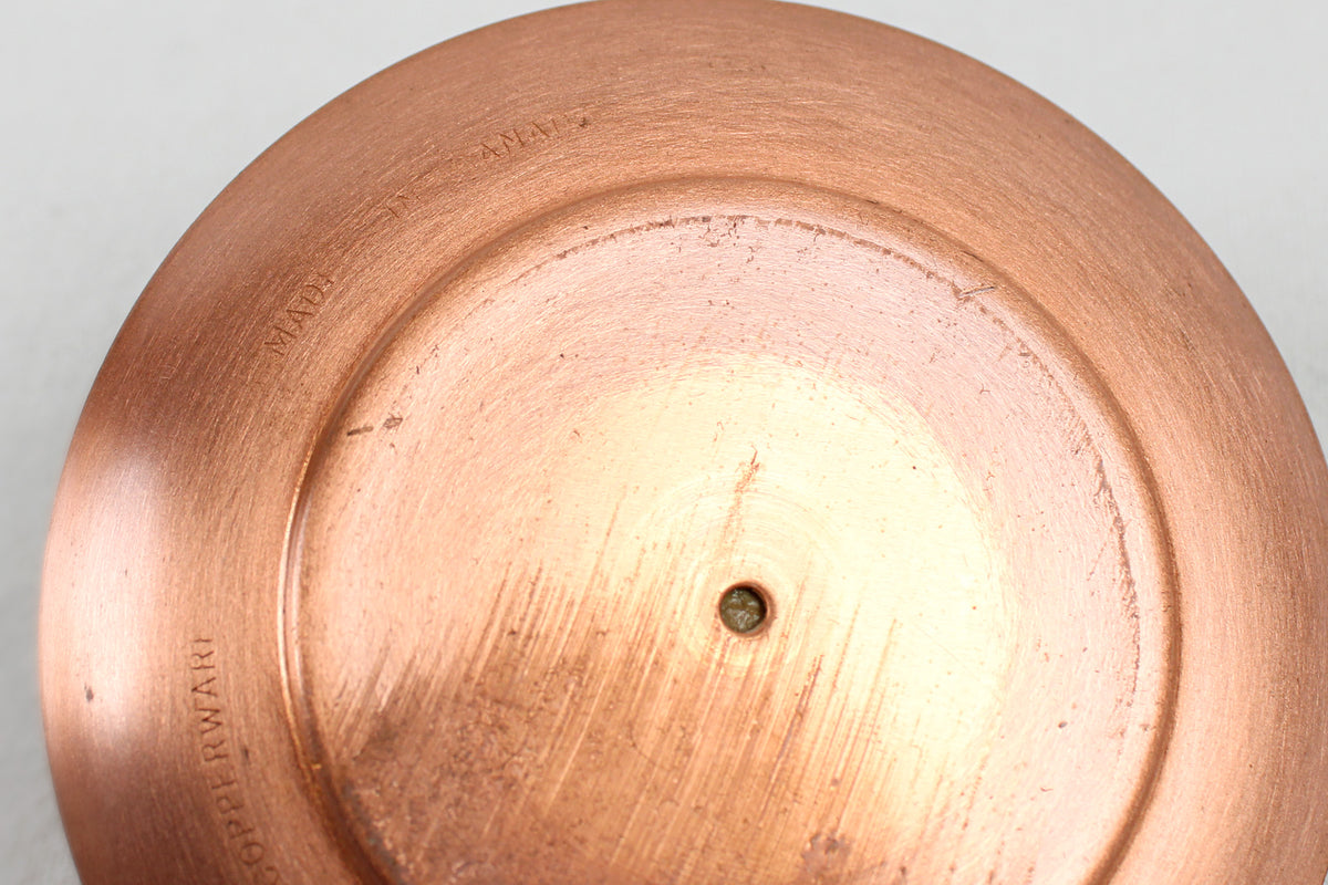 Yellowstone National Park Copper Trinket Tray Showing ‘Old Faithful’