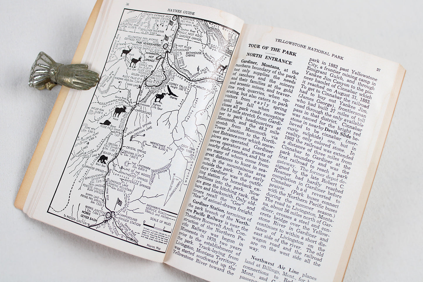 Yellowstone National Park — Haynes Guide (1956 ed.)