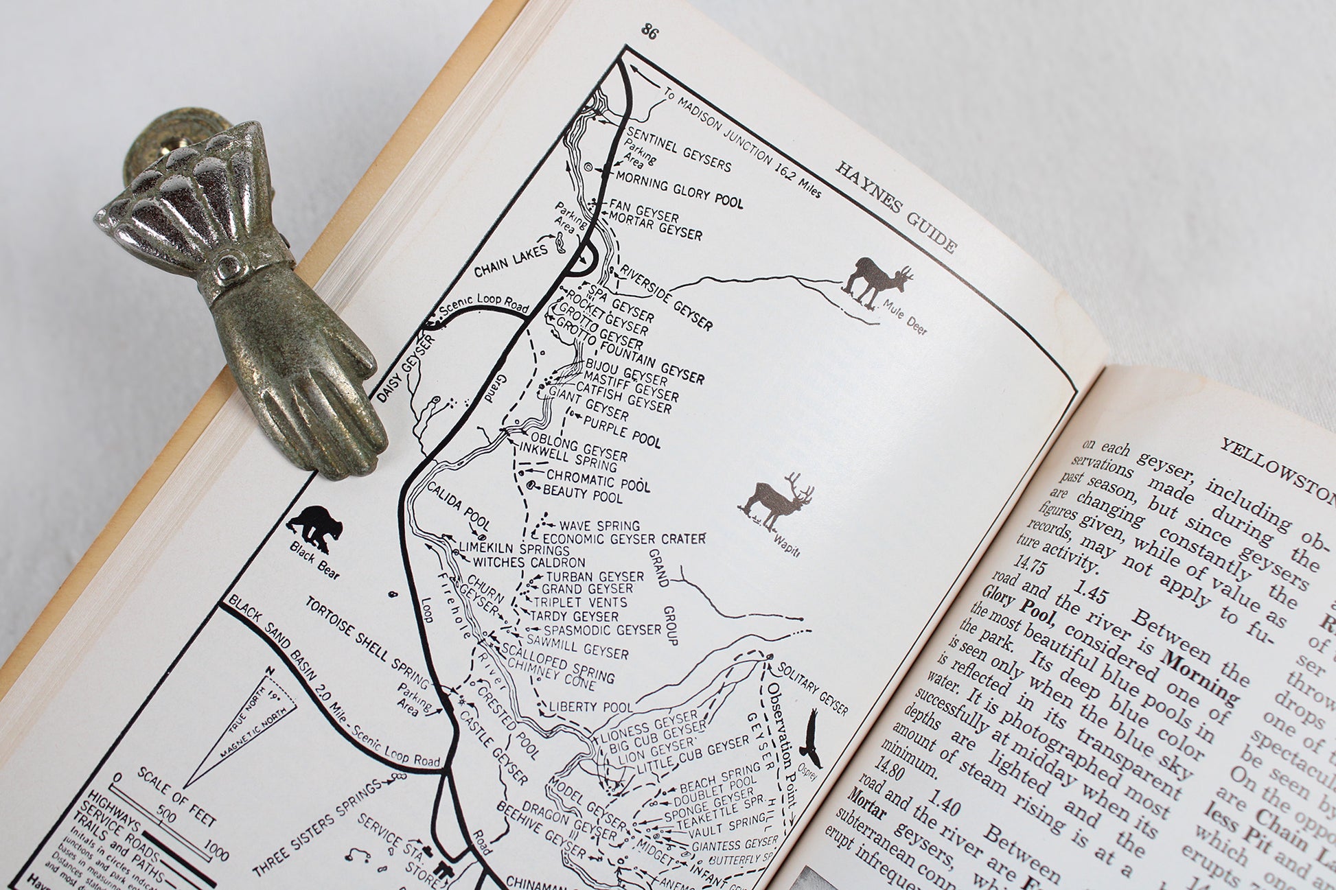 Yellowstone National Park — Haynes Guide (1956 ed.)