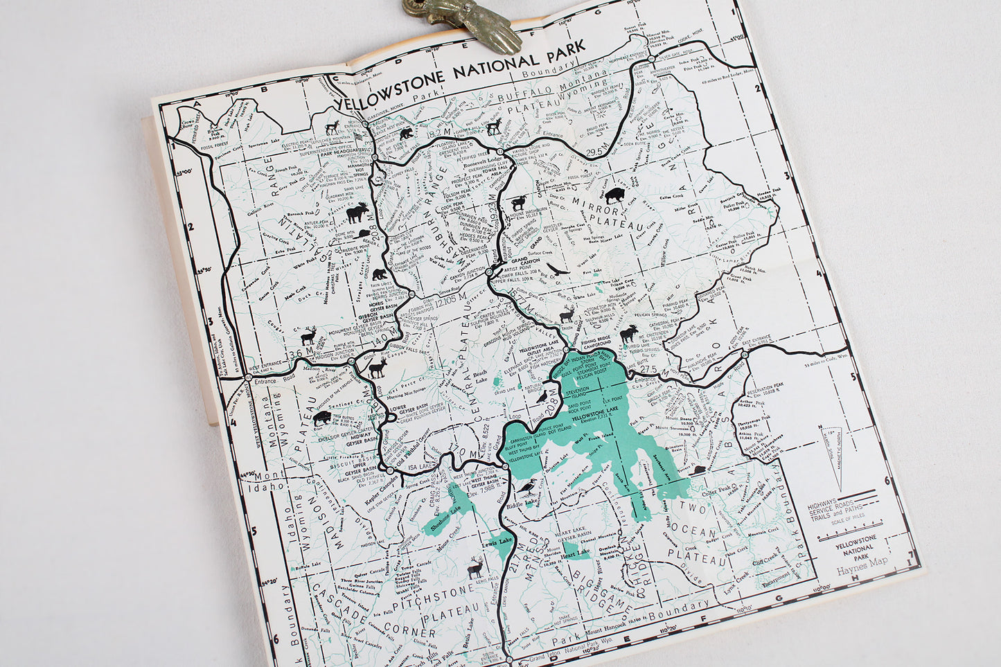 Yellowstone National Park — Haynes Guide (1956 ed.)