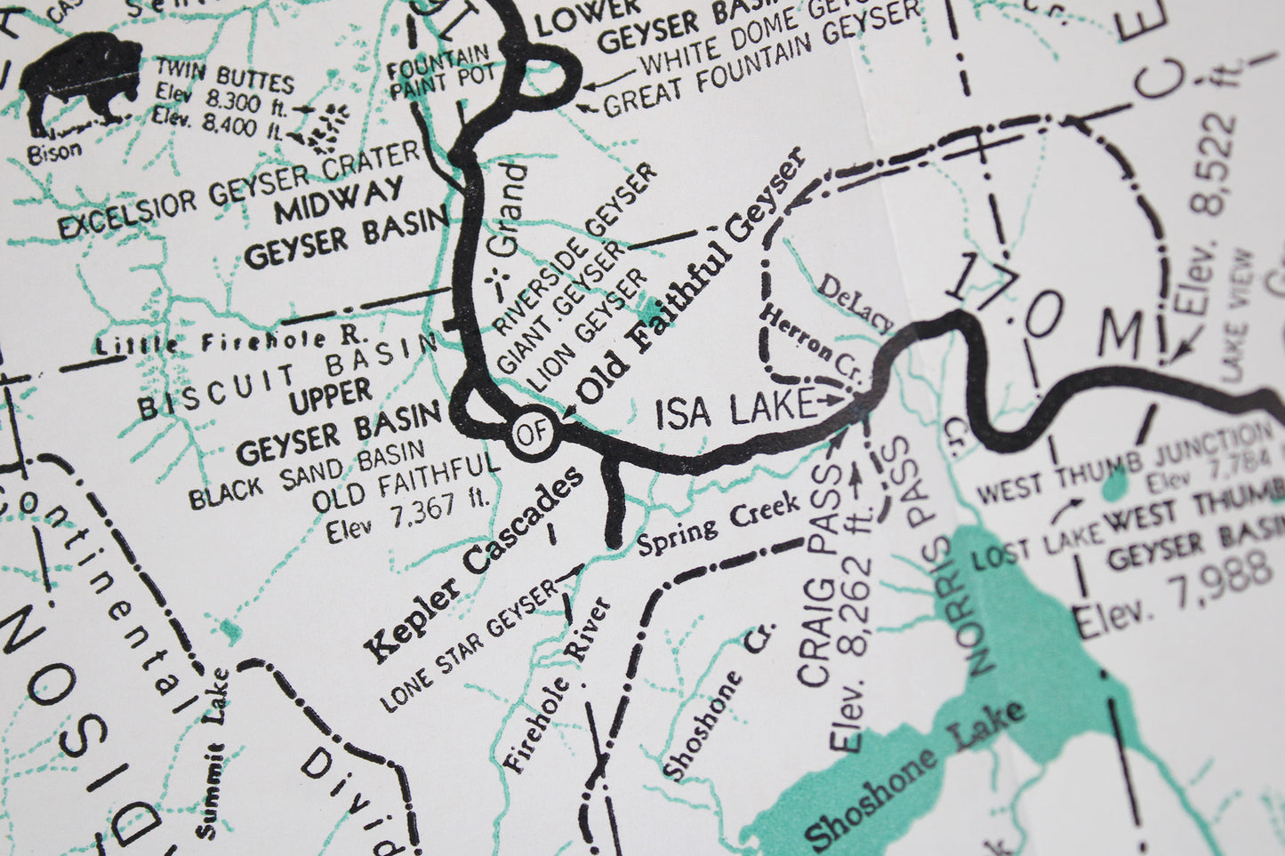 Yellowstone National Park — Haynes Guide (1956 ed.)